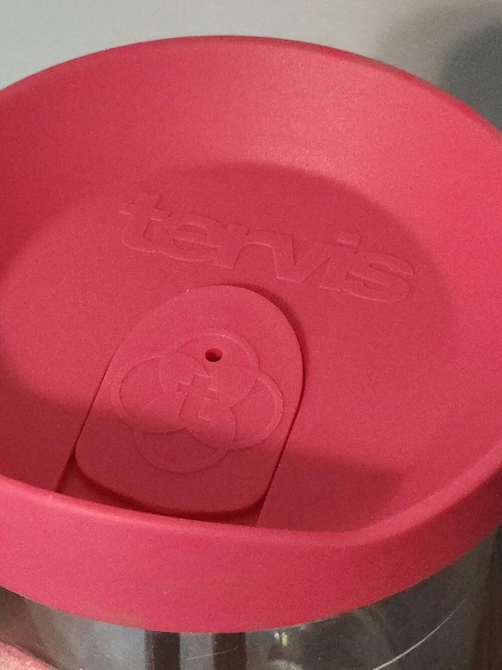 Tervis Colorful Floral Pink Patchwork Flip Flop Tumbler 24oz - Used